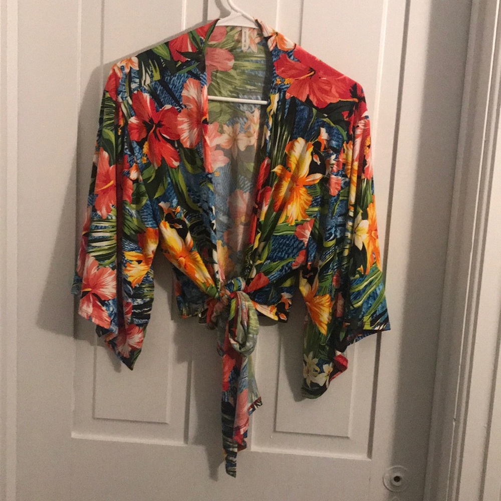 beach cardigan